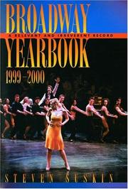 Cover of: Broadway Yearbook, 1999-2000 by Steven Suskin