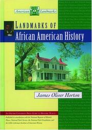 Cover of: Landmarks of African American history