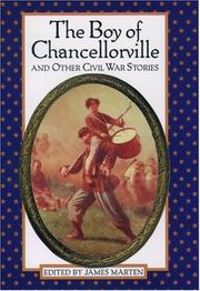 Cover of: The boy of Chancellorville and other Civil War stories