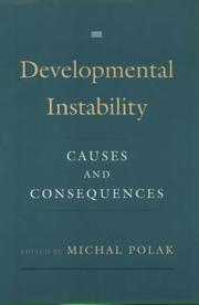 Cover of: Developmental Instability: Causes and Consequences