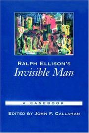 Cover of: Ralph Ellison's Invisible man by edited by John F. Callahan.
