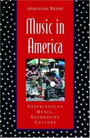 Cover of: Music in America by Adelaida Reyes, Adelaida Reyes