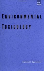 Cover of: Environmental Toxicology by Sigmund F. Zakrzewski