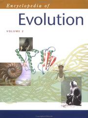 Cover of: The Oxford Encyclopedia of Evolution by Mark D. Pagel