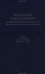 Cover of: Navigating Public Opinion by Jeff Manza, Fay Lomax Cook, Benjamin I. Page