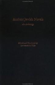 Cover of: Ancient Jewish Novels: An Anthology