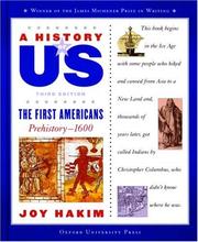 The First Americans (A History of US #1) by Joy Hakim, Karen Edwards