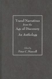 Cover of: Travel Narratives from the Age of Discovery by Peter C. Mancall, Peter C. Mancall