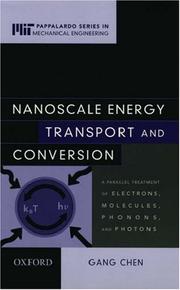 Nanoscale Energy Transport and Conversion by Chen, Gang.