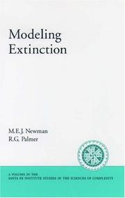Cover of: Modeling extinction
