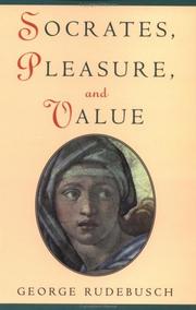Cover of: Socrates, Pleasure, and Value