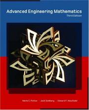 Cover of: Advanced Engineering Mathematics