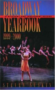 Cover of: Broadway Yearbook, 1999-2000 by Steven Suskin