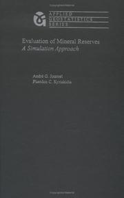 Cover of: Evaluation of Mineral Reserves by Andre G. Journel, Phaedon C. Kyriakidis