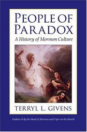 People of Paradox by Terryl L. Givens