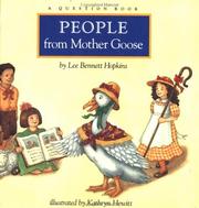 Cover of: People from Mother Goose: a question book