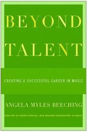 Cover of: Beyond Talent | Angela Myles Beeching