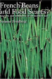 Cover of: French Beans and Food Scares by Susanne Freidberg