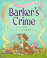 Cover of: Barker's crime by Dick Gackenbach