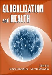 Cover of: Globalization and health