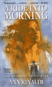 Cover of: A ride into morning by Ann Rinaldi