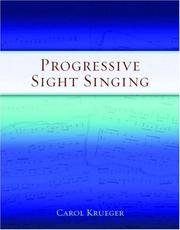 Cover of: Progressive sight singing