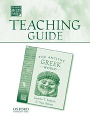 Cover of: Teaching Guide to The Ancient Greek World (The World in Ancient Times)