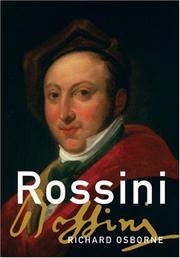 Cover of: Rossini (Master Musicians Series) by Richard Osborne