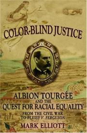Cover of: Color-Blind Justice by Mark Elliott