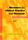 Cover of: Measures for Clinical Practice and Research: A Sourcebook Volume 2