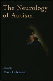 Cover of: The Neurology of Autism by Mary Coleman