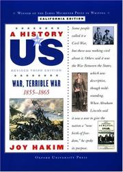 Cover of: A History of US: California Edition Book Six: War, Terrible War (A History of Us)