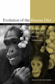 Cover of: Evolution of the Human Diet by Peter S. Ungar