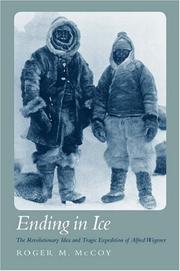 Cover of: The revolutionary idea and tragic expedition of Alfred Wegener by Roger M. McCoy