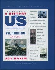 Cover of: A History of US: Book Six: War, Terrible War (1855-1865) (History of Us)