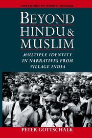 Cover of: Beyond Hindu and Muslim: Multiple Identity in Narratives from Village India