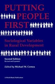 Cover of: Putting People First: Sociological Variables in Rural Development