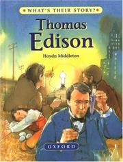 Cover of: Thomas Edison by Haydn Middleton