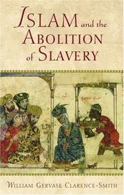 Cover of: Islam and the abolition of slavery by W. G. Clarence-Smith