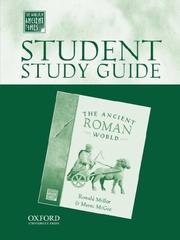 Cover of: Student Study Guide to The Ancient Roman World (The World in Ancient Times)