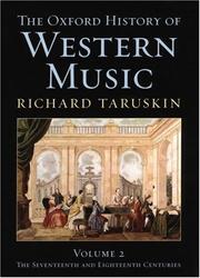 The Oxford History of Western Music by Richard Taruskin