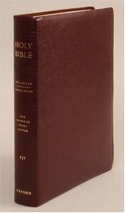 Cover of: The Old ScofieldRG Study Bible, KJV, Large Print Edition by John R. Kohlenberger III