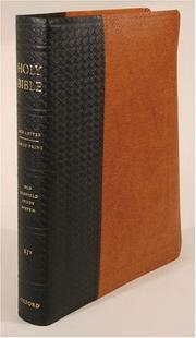 Cover of: The Old ScofieldRG Study Bible, KJV, Large Print Edition by C. I. Scofield