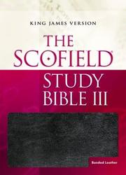 Cover of: The ScofieldRG Study Bible III, KJV