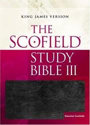 Cover of: The ScofieldRG Study Bible III, KJV: King James Version