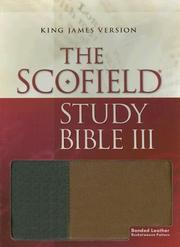 Cover of: The ScofieldRG Study Bible III, KJV | 