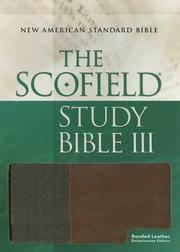 Cover of: The ScofieldRG Study Bible III, NASB: New American Standard Bible