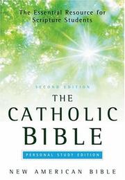 Cover of: The Catholic Bible, Personal Study Edition: New American Bible