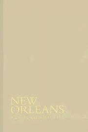 Cover of: New Orleans: a cultural history