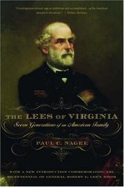 Cover of: The Lees of Virginia by Paul C. Nagel